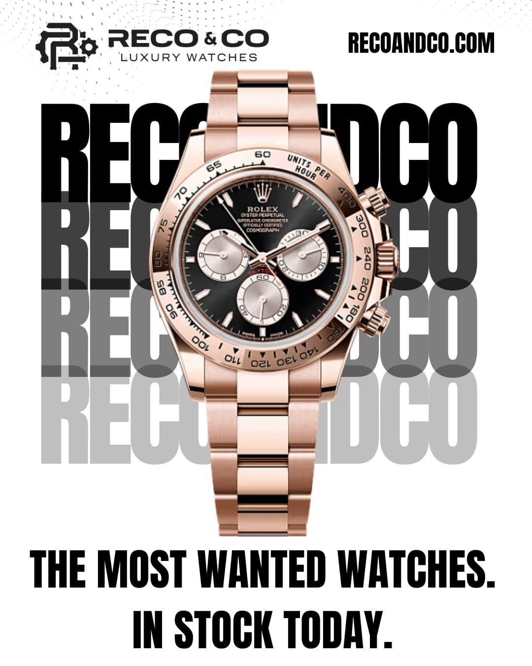 Watch dealer social media ad