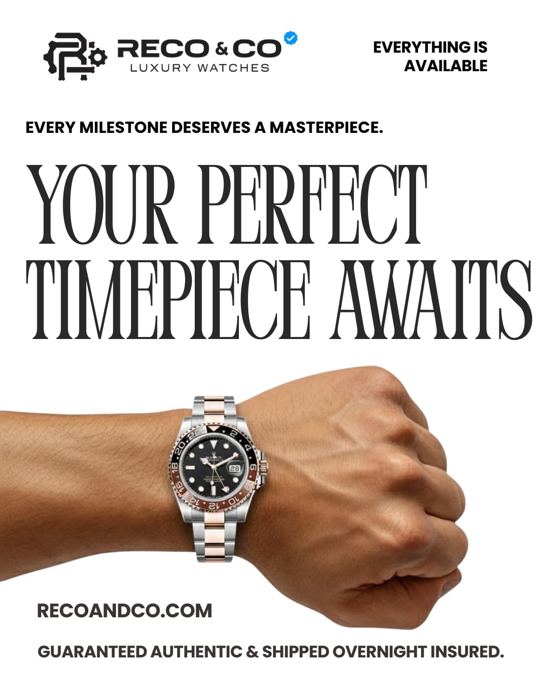 Rolex marketing campaign creative